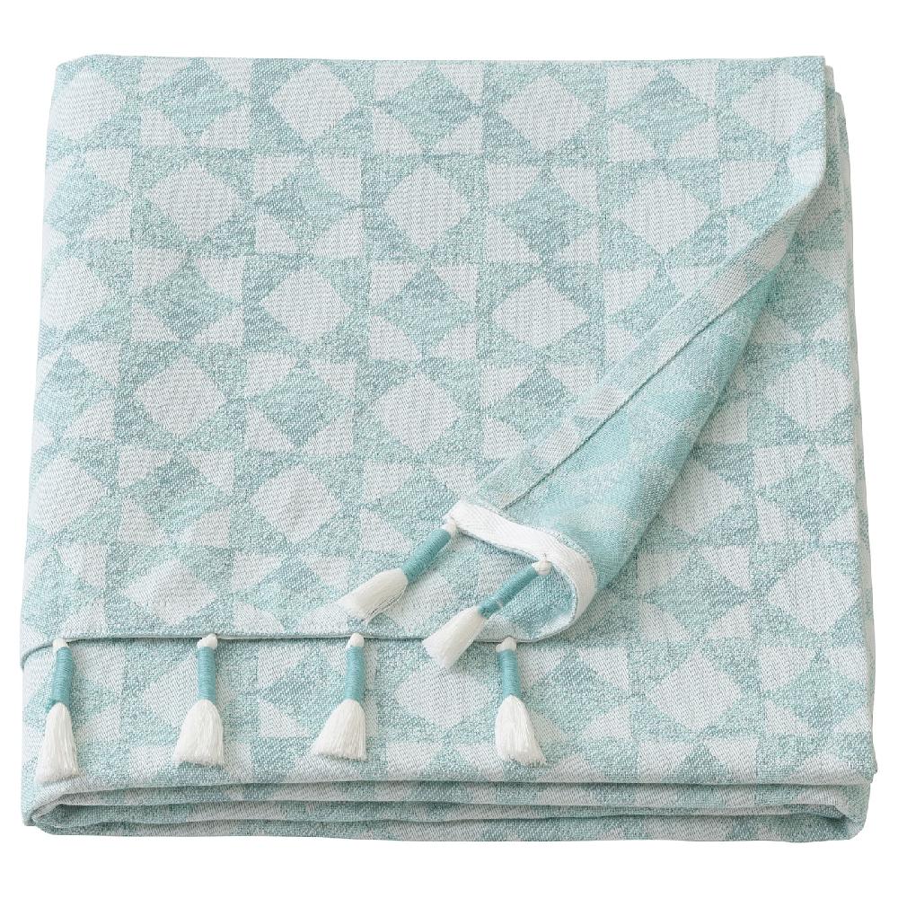 IKEA GOKVÄLLÅ Plaid blu 130x170 cm