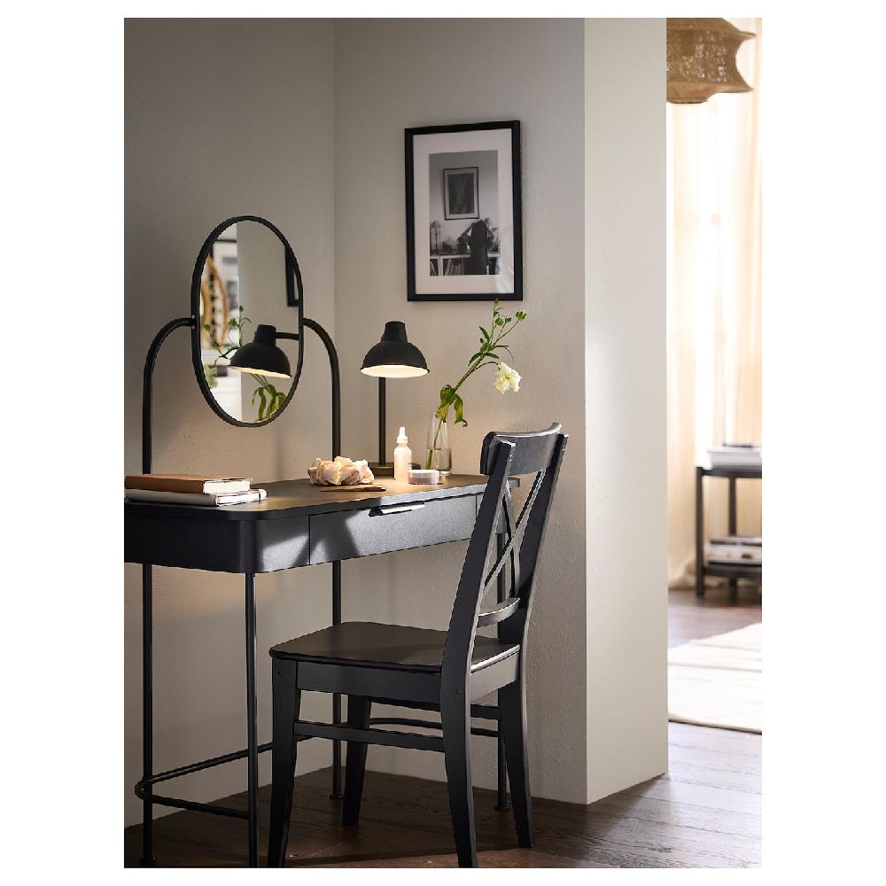 IKEA GRÅFJÄLLET Toeletta Antracite 100x42 Cm