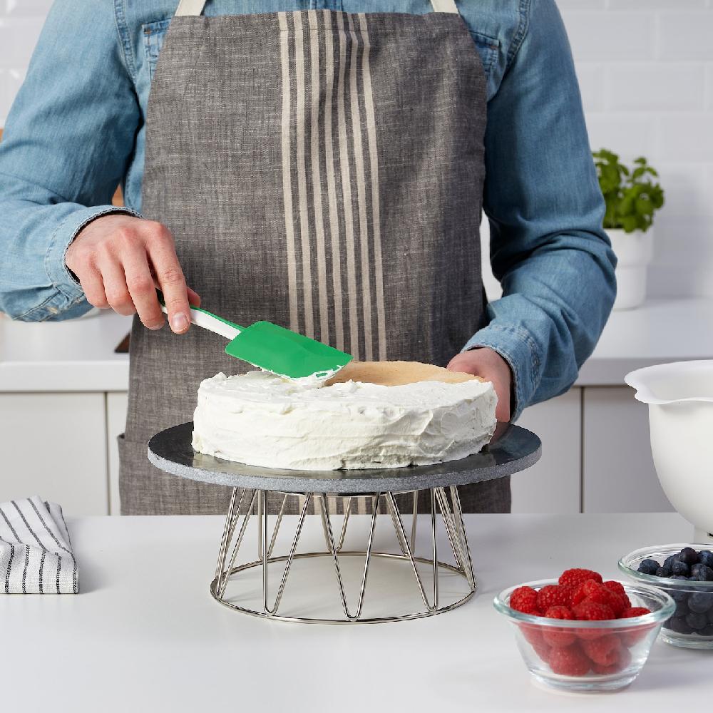 IKEA GUBBRÖRA Spatola Di Gomma Verde/bianco