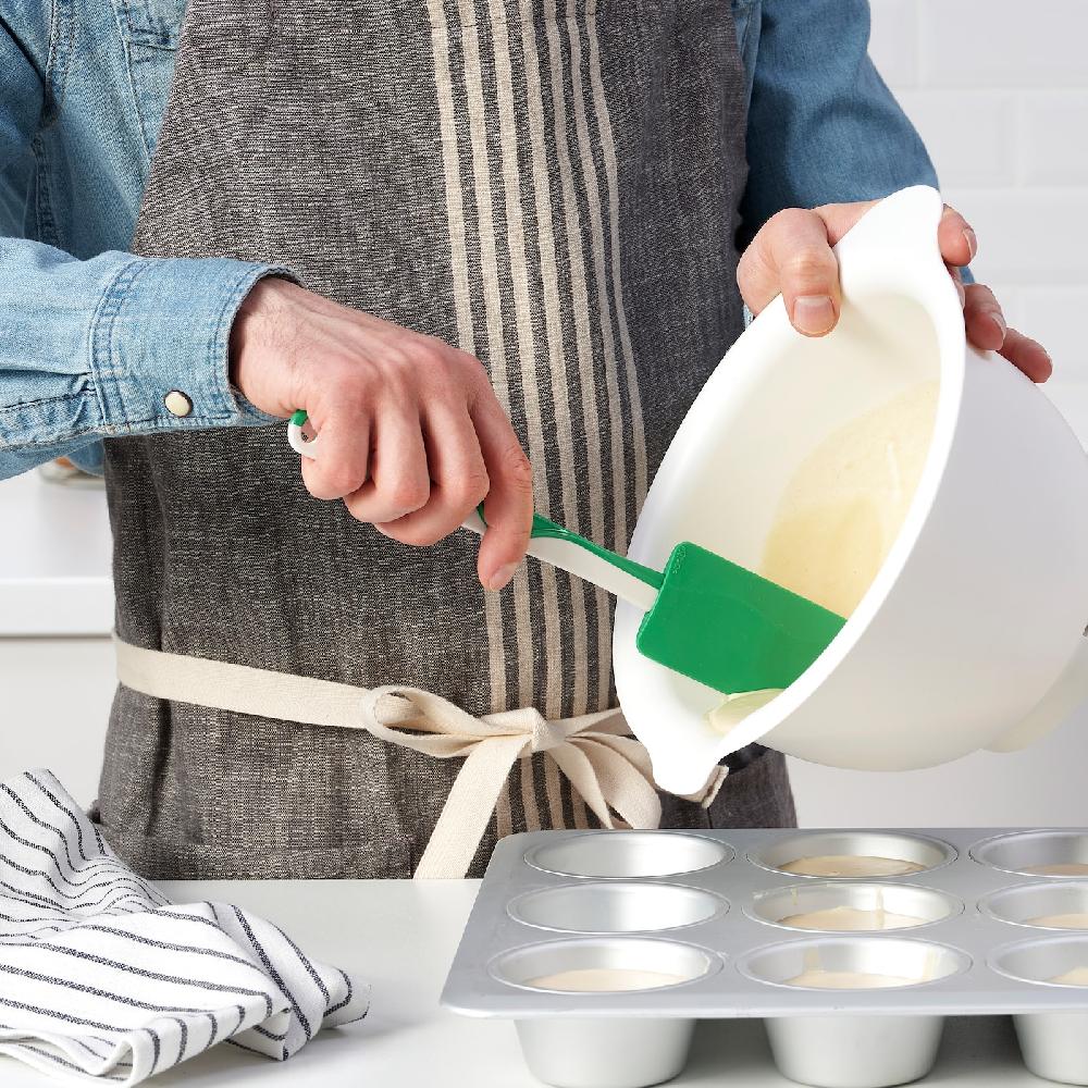 IKEA GUBBRÖRA Spatola Di Gomma Verde/bianco