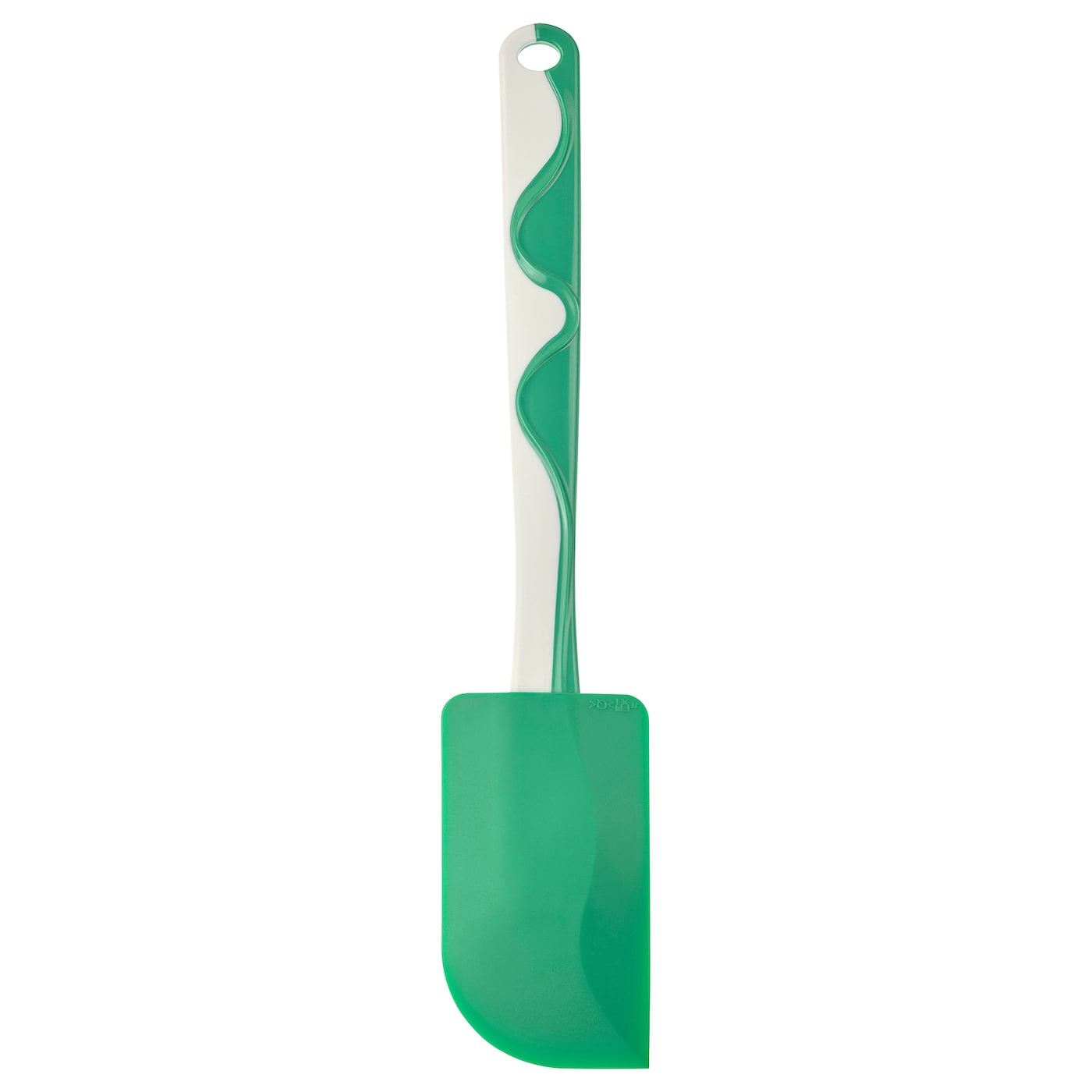 IKEA GUBBRÖRA Spatola di gomma verde/bianco