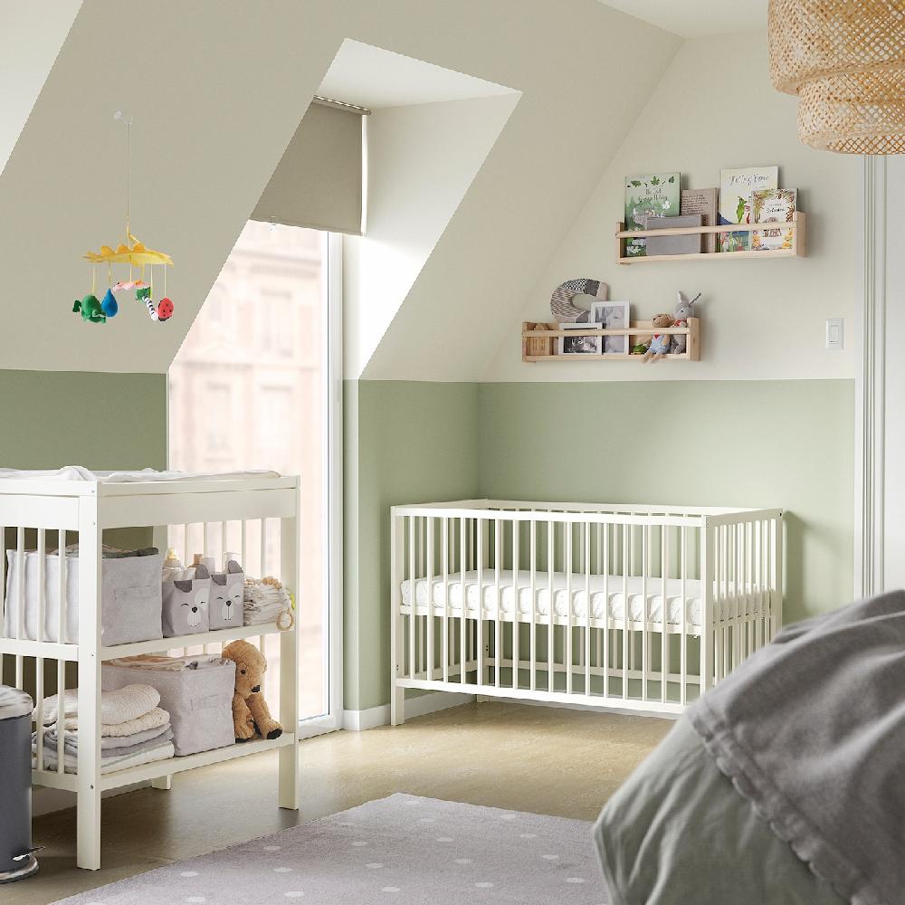 IKEA GULLIVER Lettino Bianco 60x120 Cm