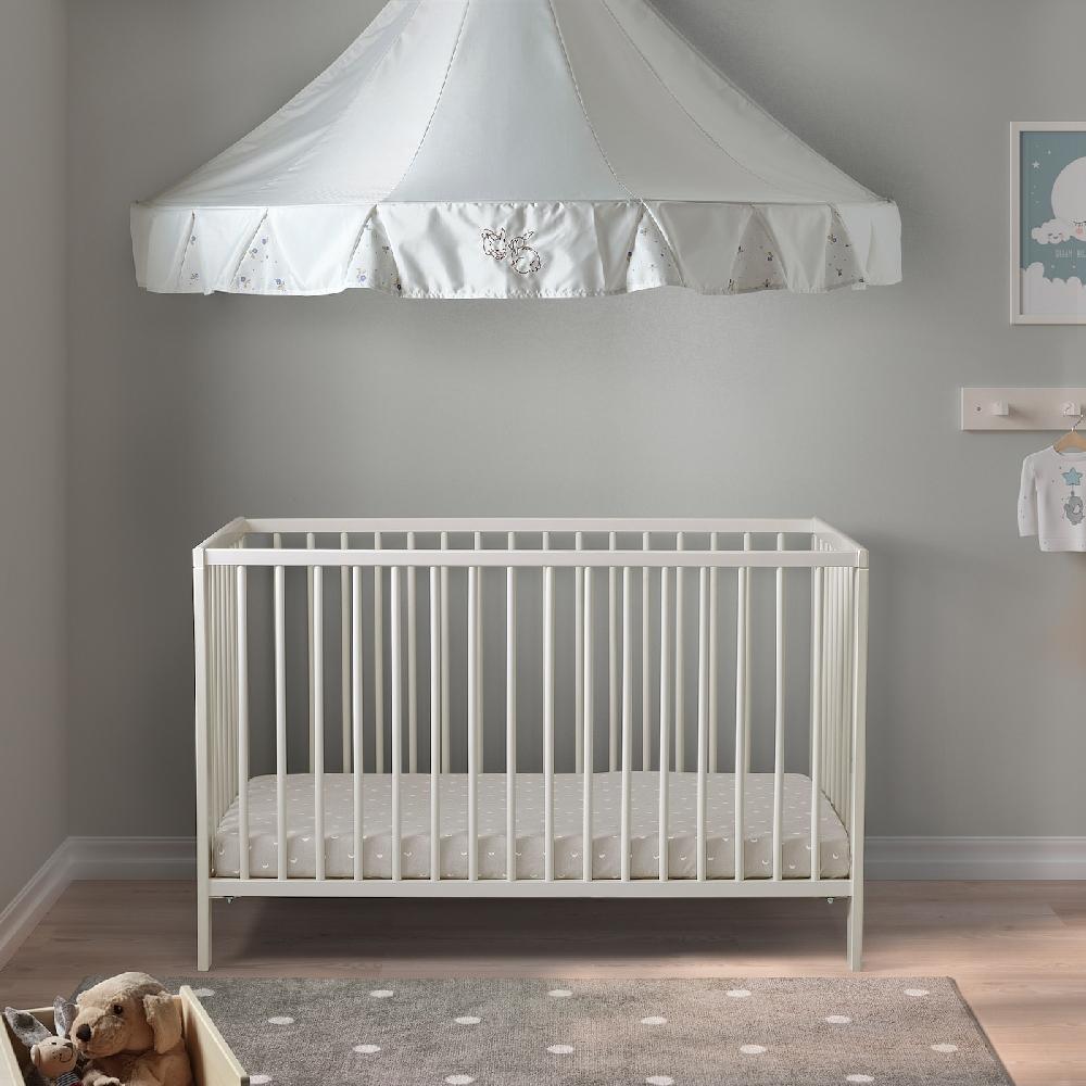 IKEA GULLIVER Lettino Bianco 60x120 Cm