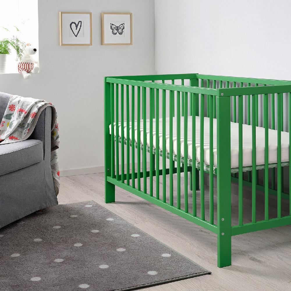 IKEA GULLIVER Lettino Verde 60x120 Cm