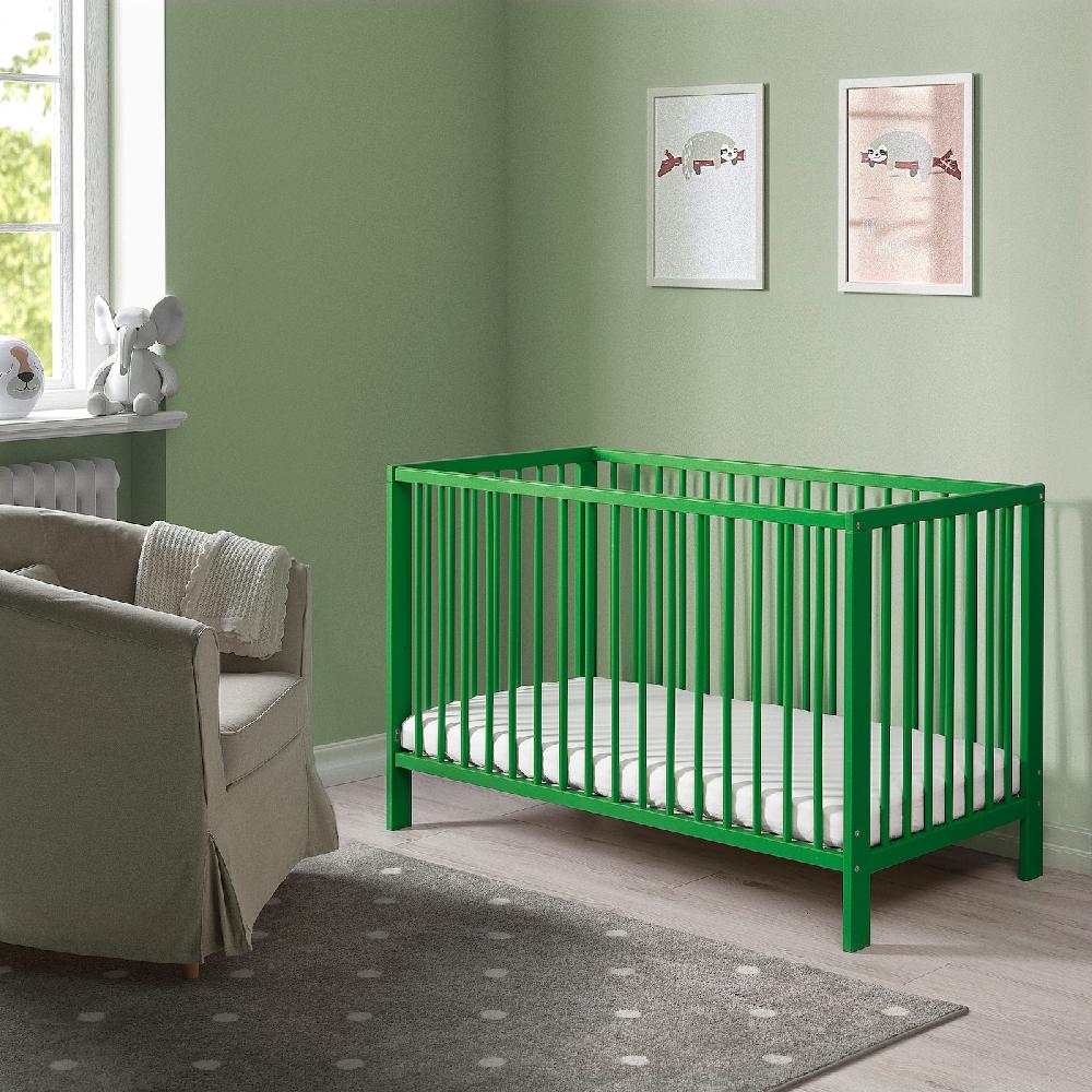 IKEA GULLIVER Lettino Verde 60x120 Cm