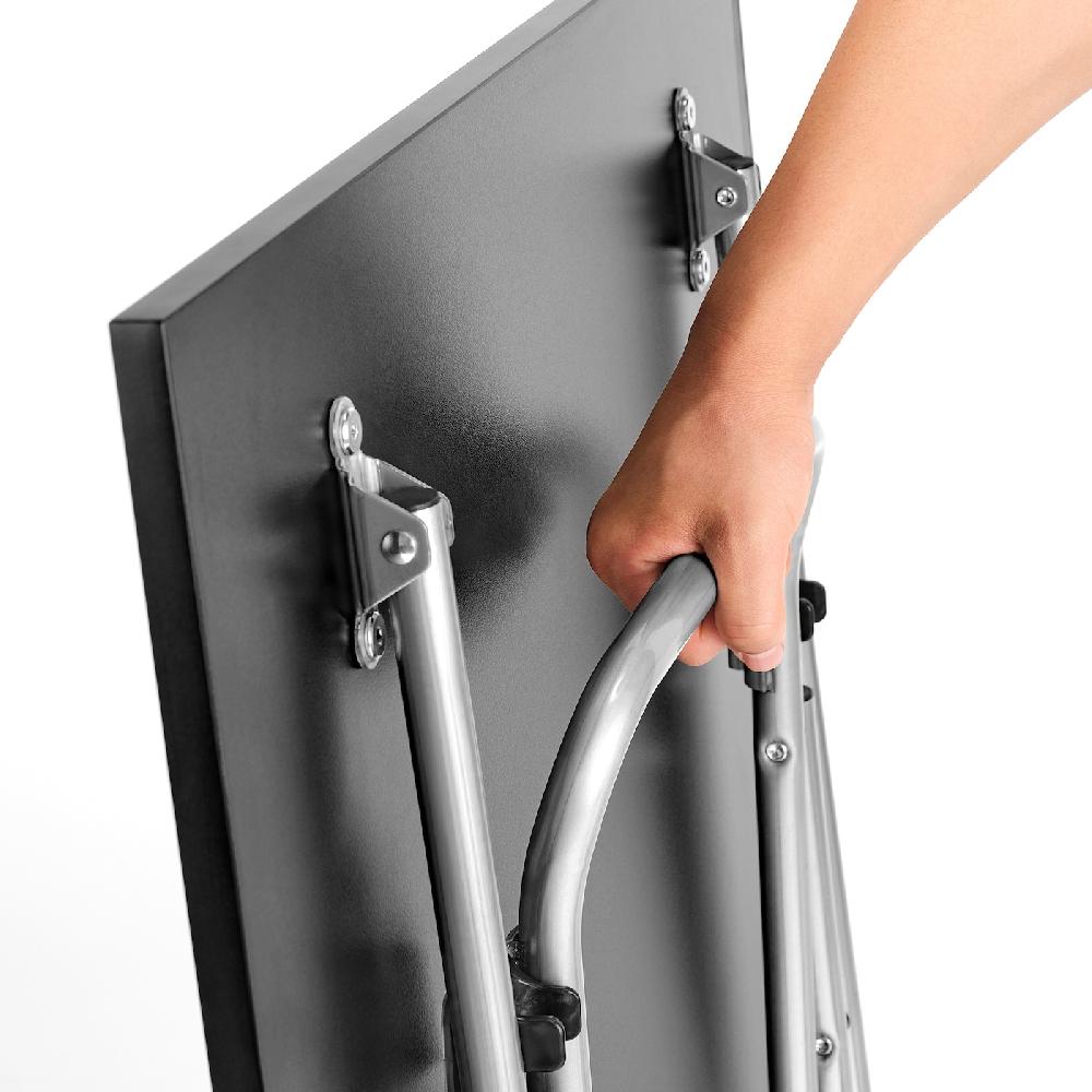 IKEA GUNDE Tavolo Pieghevole Nero 67x67 Cm