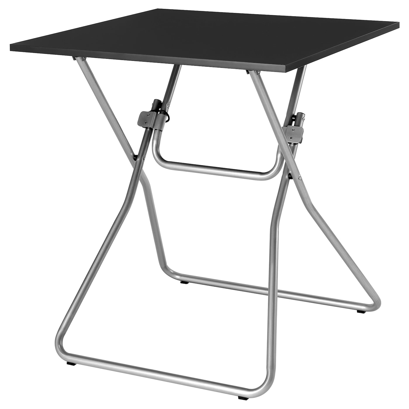 IKEA GUNDE Tavolo pieghevole nero 67x67 cm