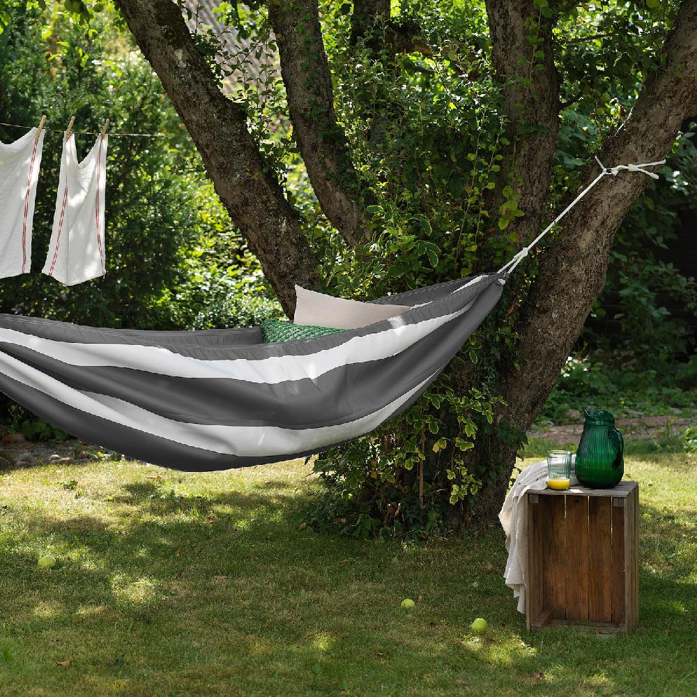 IKEA HAMNÖN Amaca Antracite/bianco 150x265 Cm