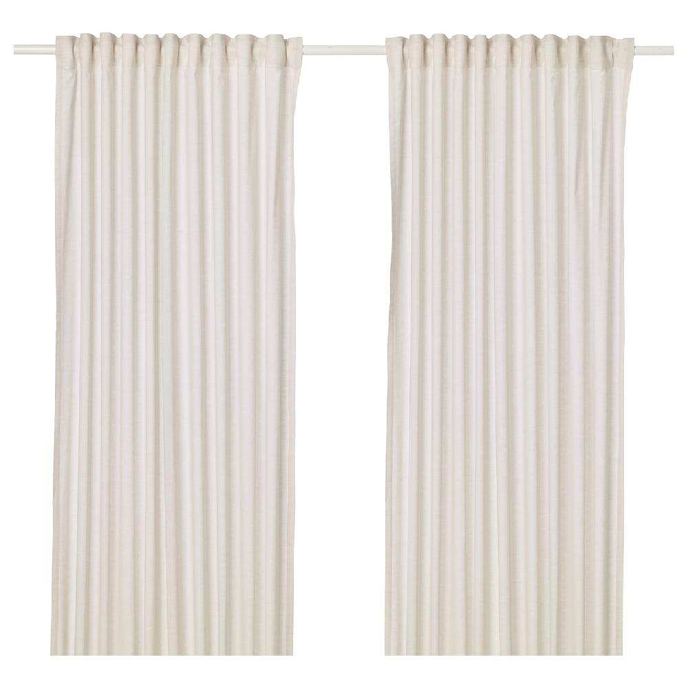 IKEA HANNALILL Tenda 2 teli beige 145x300 cm