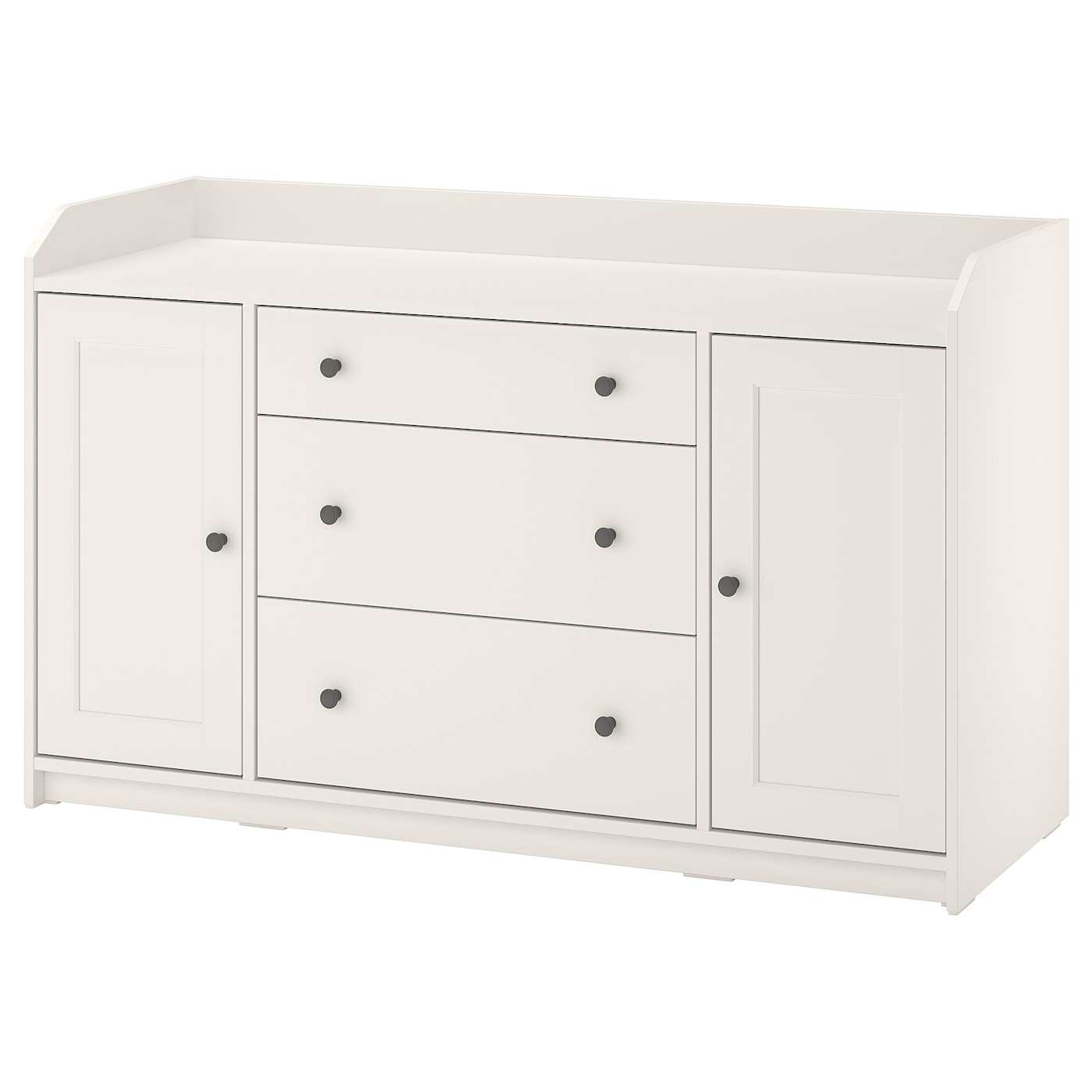 IKEA HAUGA Buffet bianco 140x84 cm