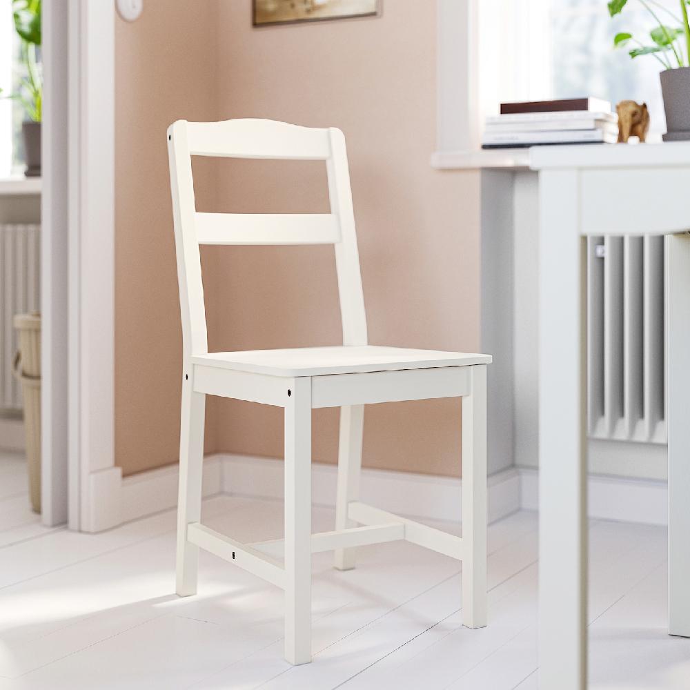 IKEA HAUGA Sedia Bianco
