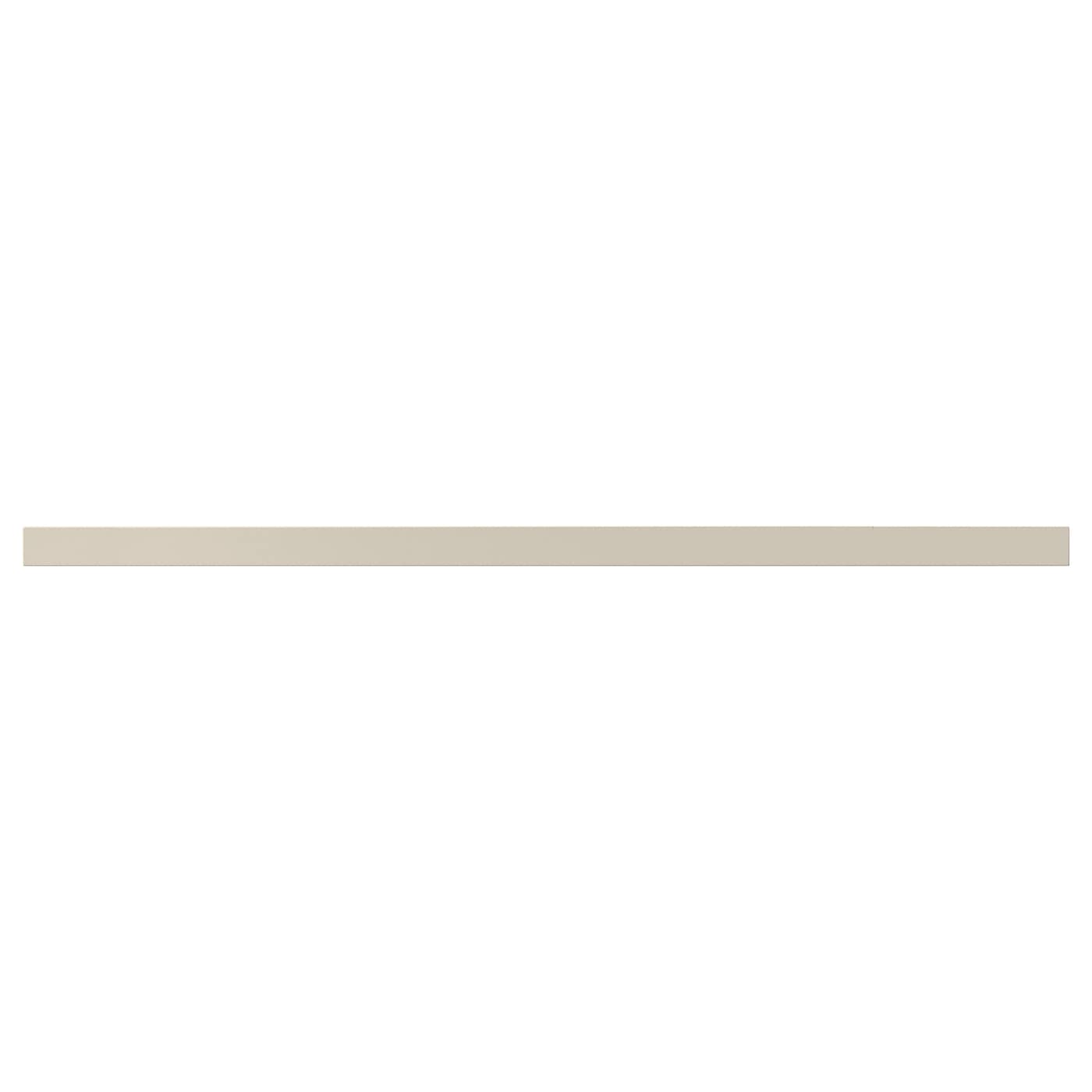 IKEA HAVSTORP Zoccolo Beige 220x8 Cm