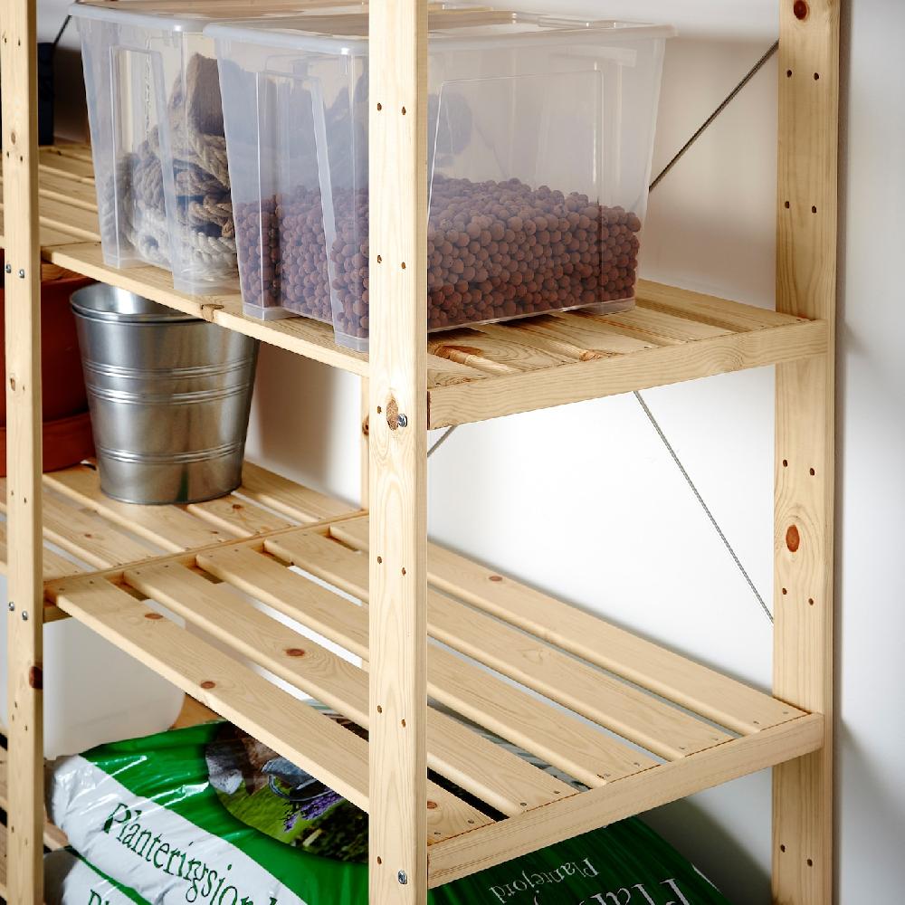 IKEA HEJNE 3 Sezioni/ripiani Pino 230x50x171 Cm