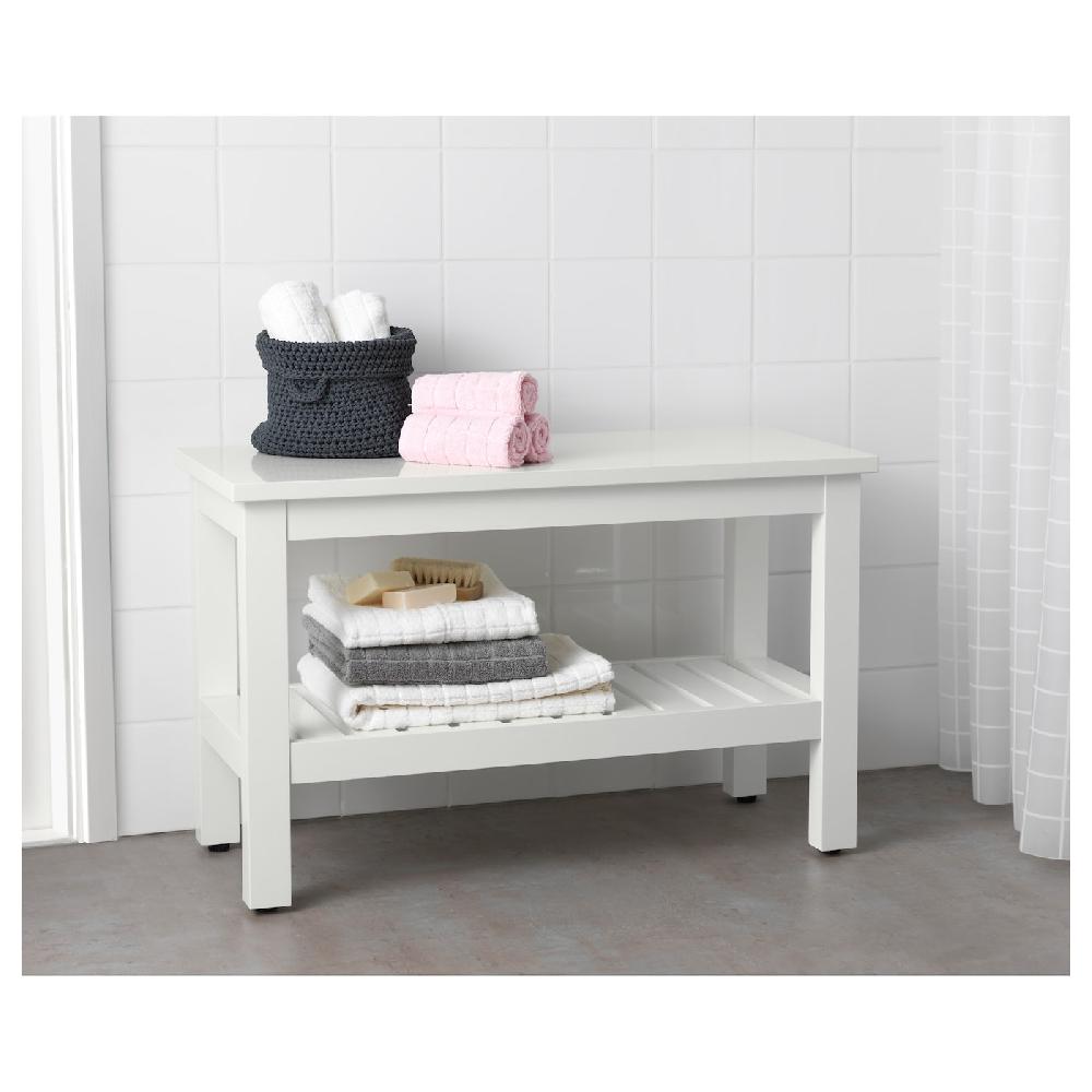 IKEA HEMNES Panca Bianco 83 Cm