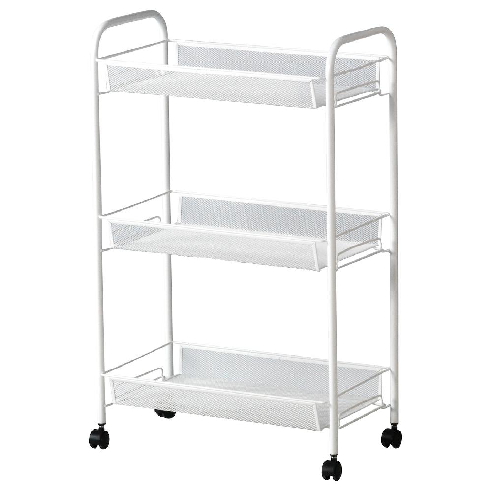 IKEA HORNAVAN Carrello bianco 26x48x77 cm