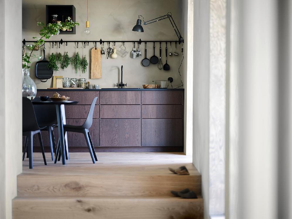 IKEA HULTARP Gancio Nero 7 Cm