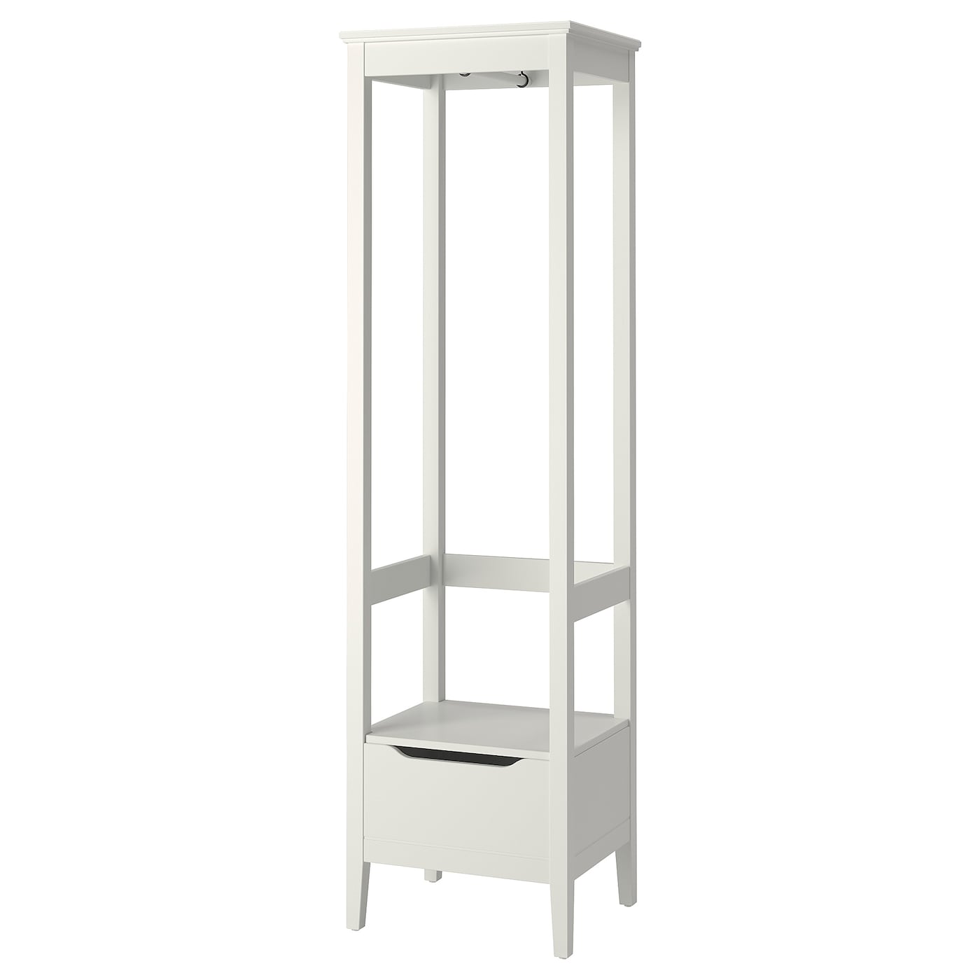 IKEA IDANÄS Guardaroba a giorno bianco 59x211 cm