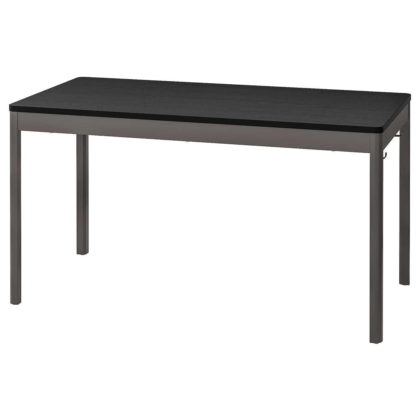 IKEA IDÅSEN Tavolo nero/grigio scuro 140x70x75 cm