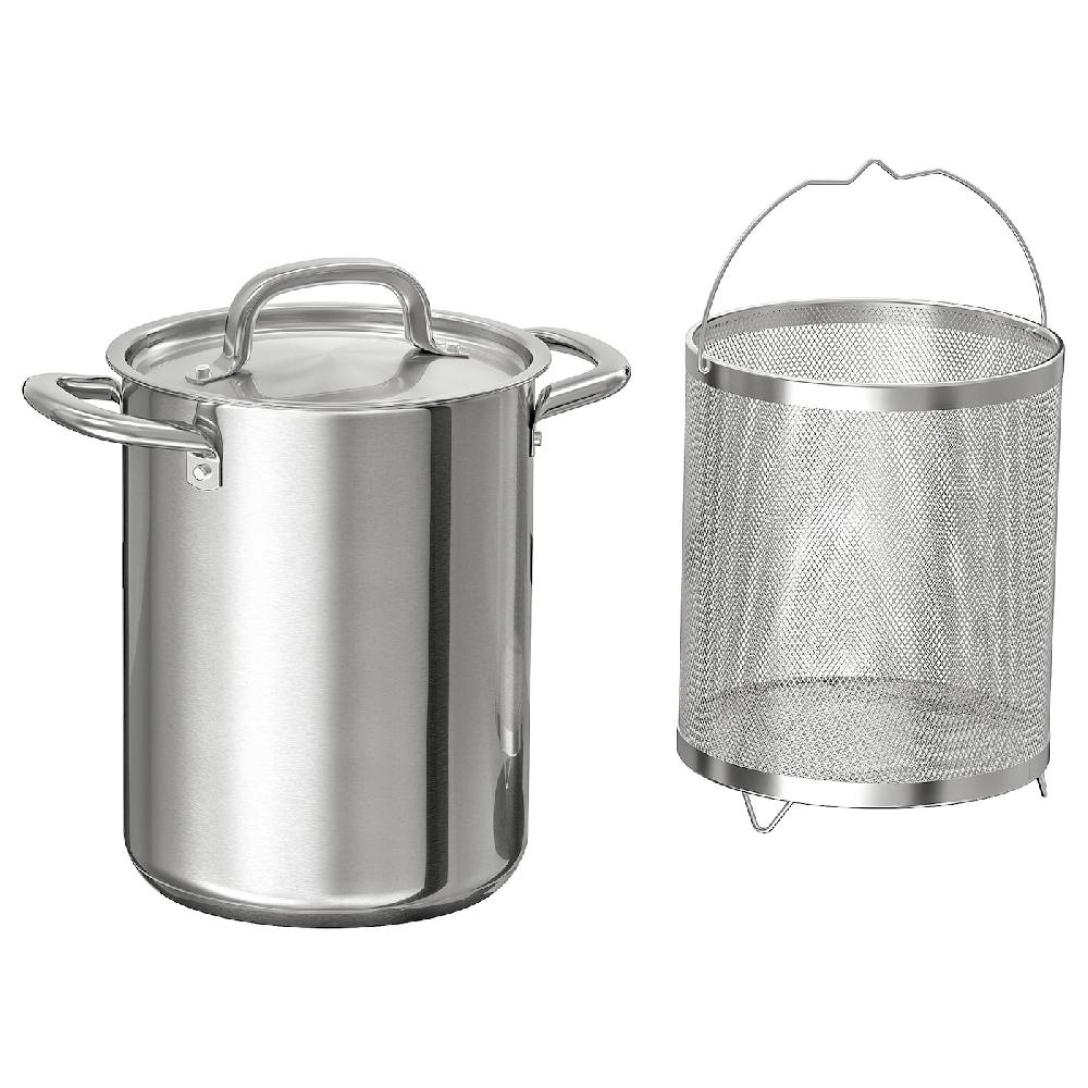 IKEA IKEA 365+ Pentola con cestello inox 5.0 l