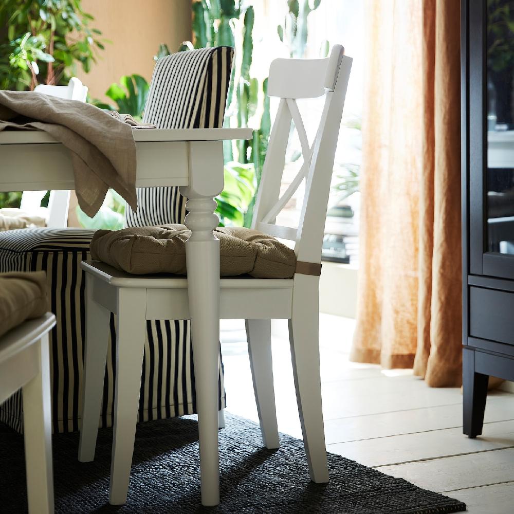 IKEA INGOLF Sedia Bianco