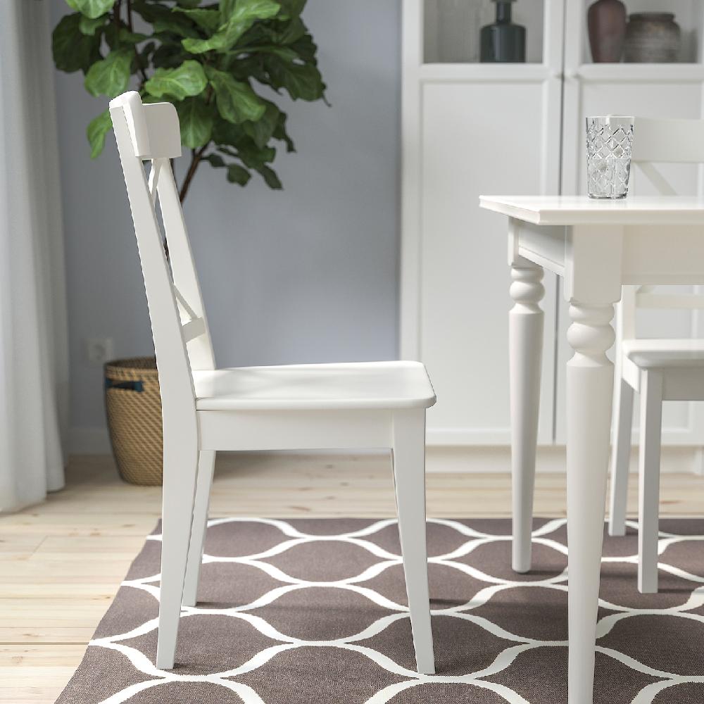 IKEA INGOLF Sedia Bianco