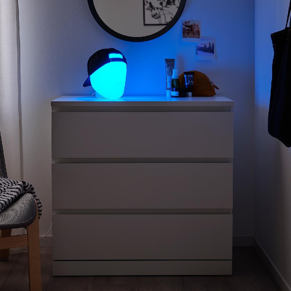 IKEA ISKÄRNA Lampada Da Tavolo A LED Multicolore