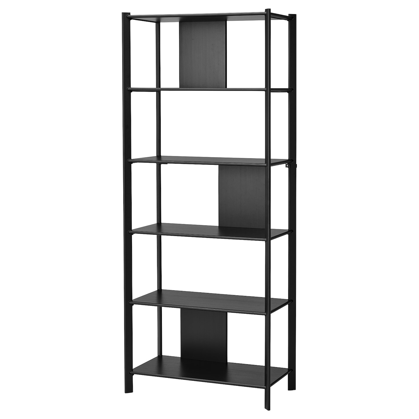 IKEA JÄTTESTA Scaffale nero 80x195 cm