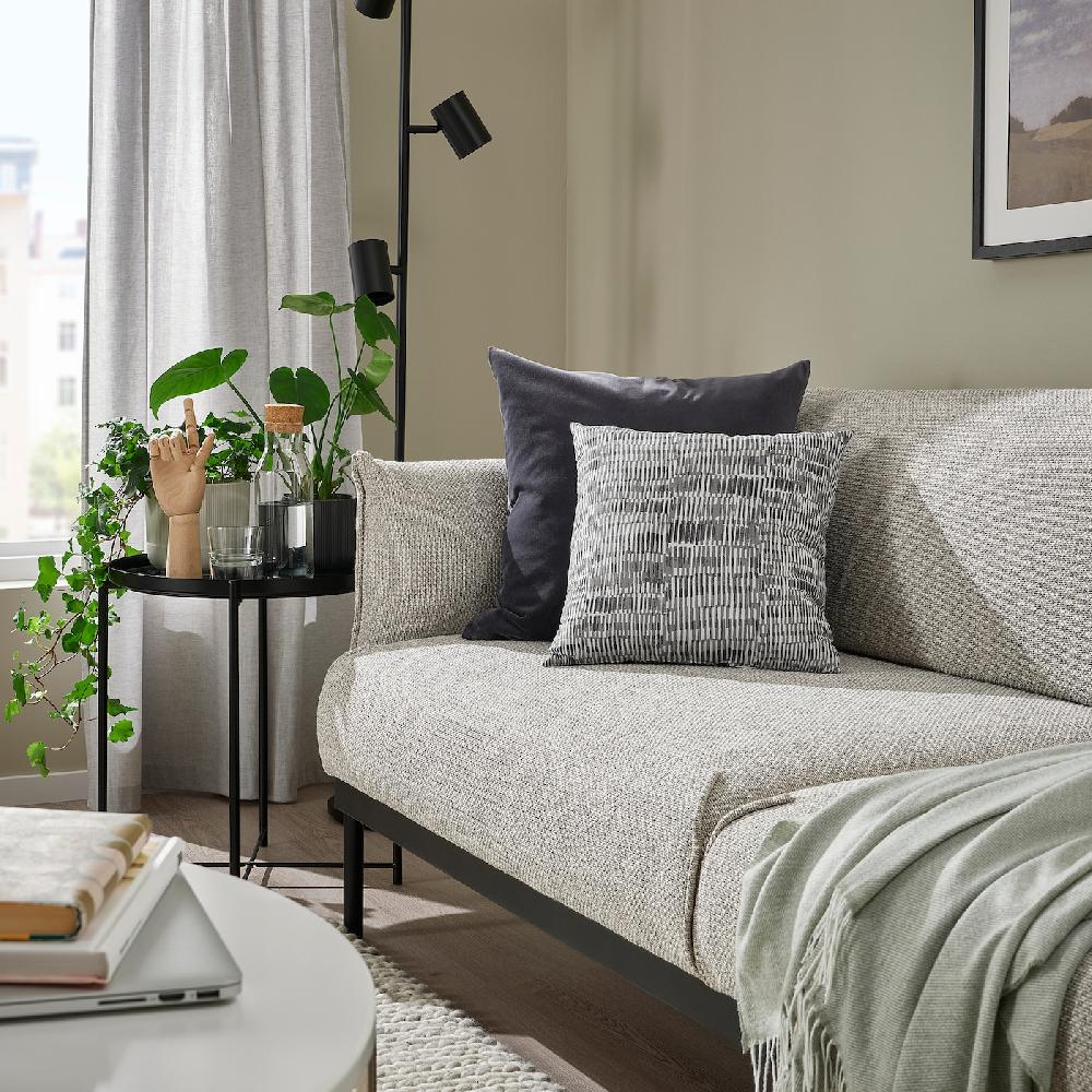 IKEA JORDKASTANJ Cuscino Grigio 40x40 Cm