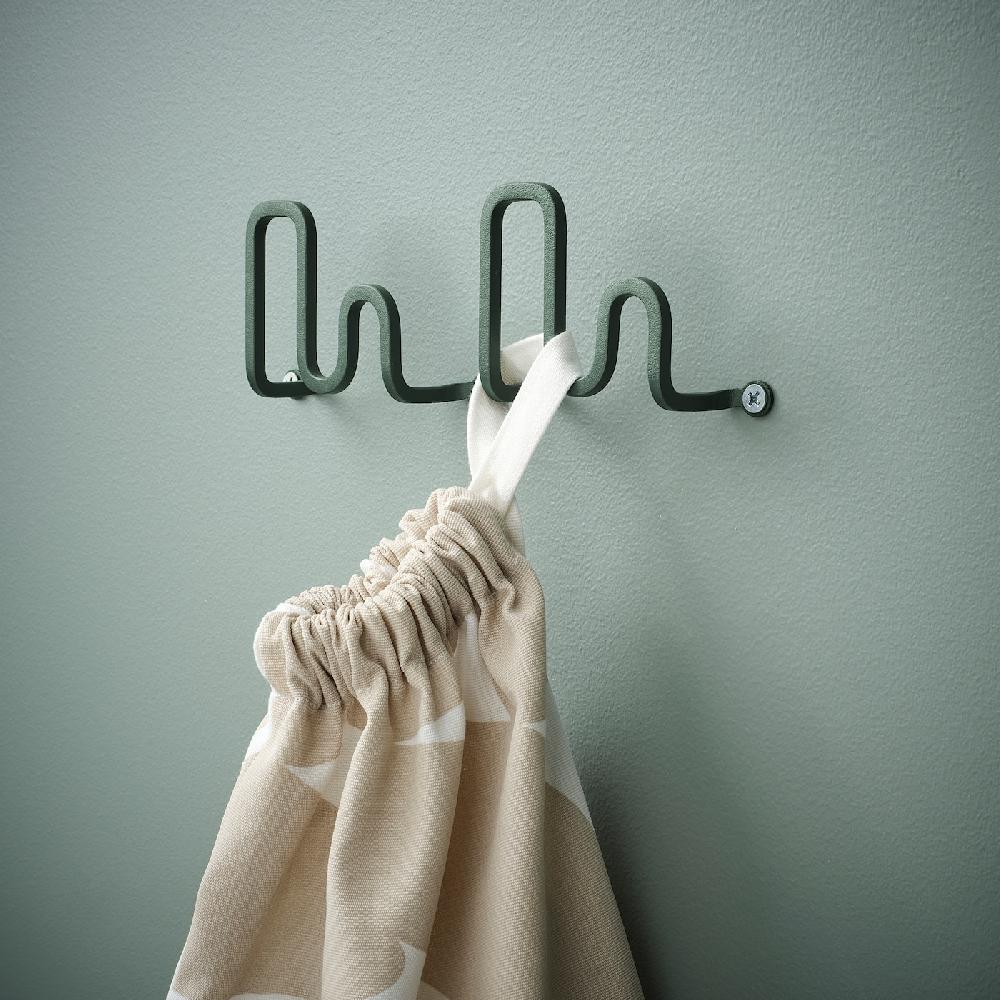IKEA JORDMÅNEN Gancio Grigio Scuro-verde