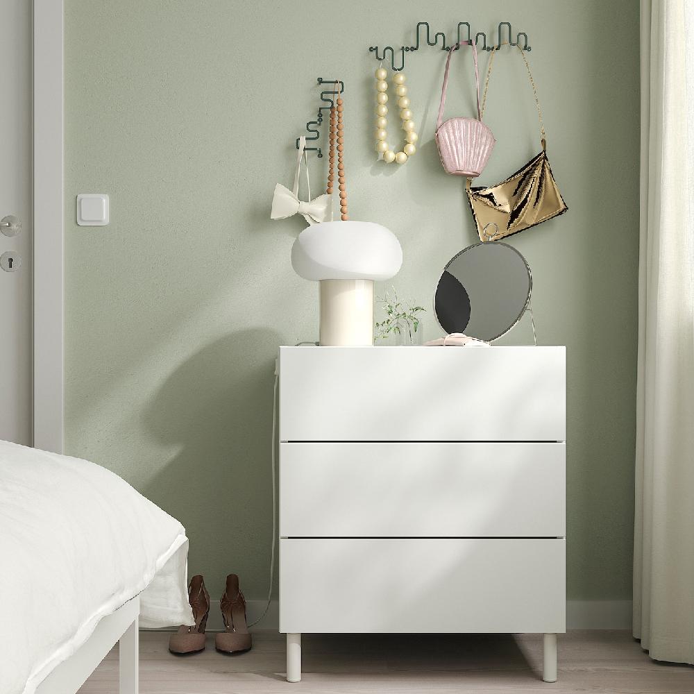 IKEA JORDMÅNEN Gancio Grigio Scuro-verde