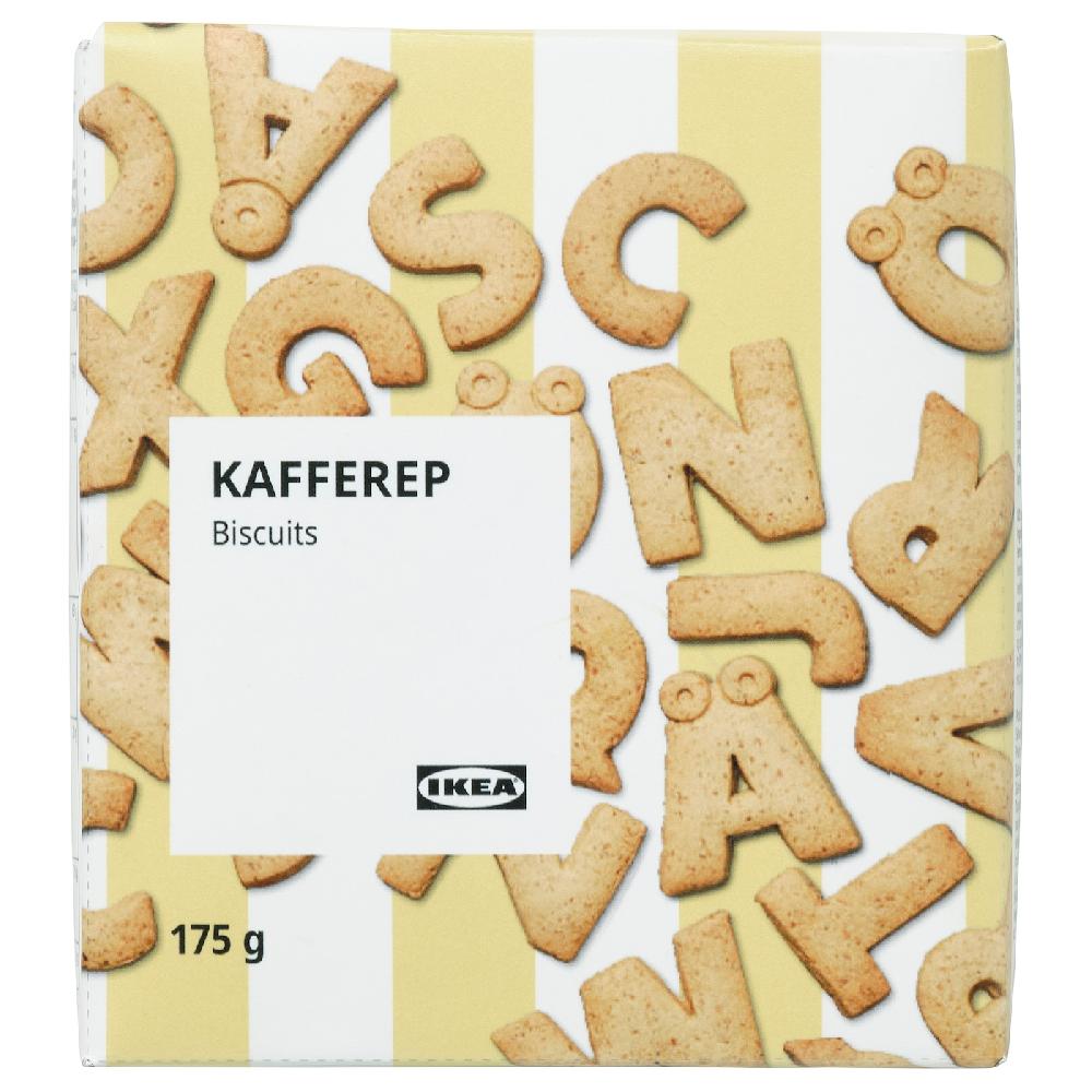IKEA KAFFEREP Biscotti a forma di lettere 175 g