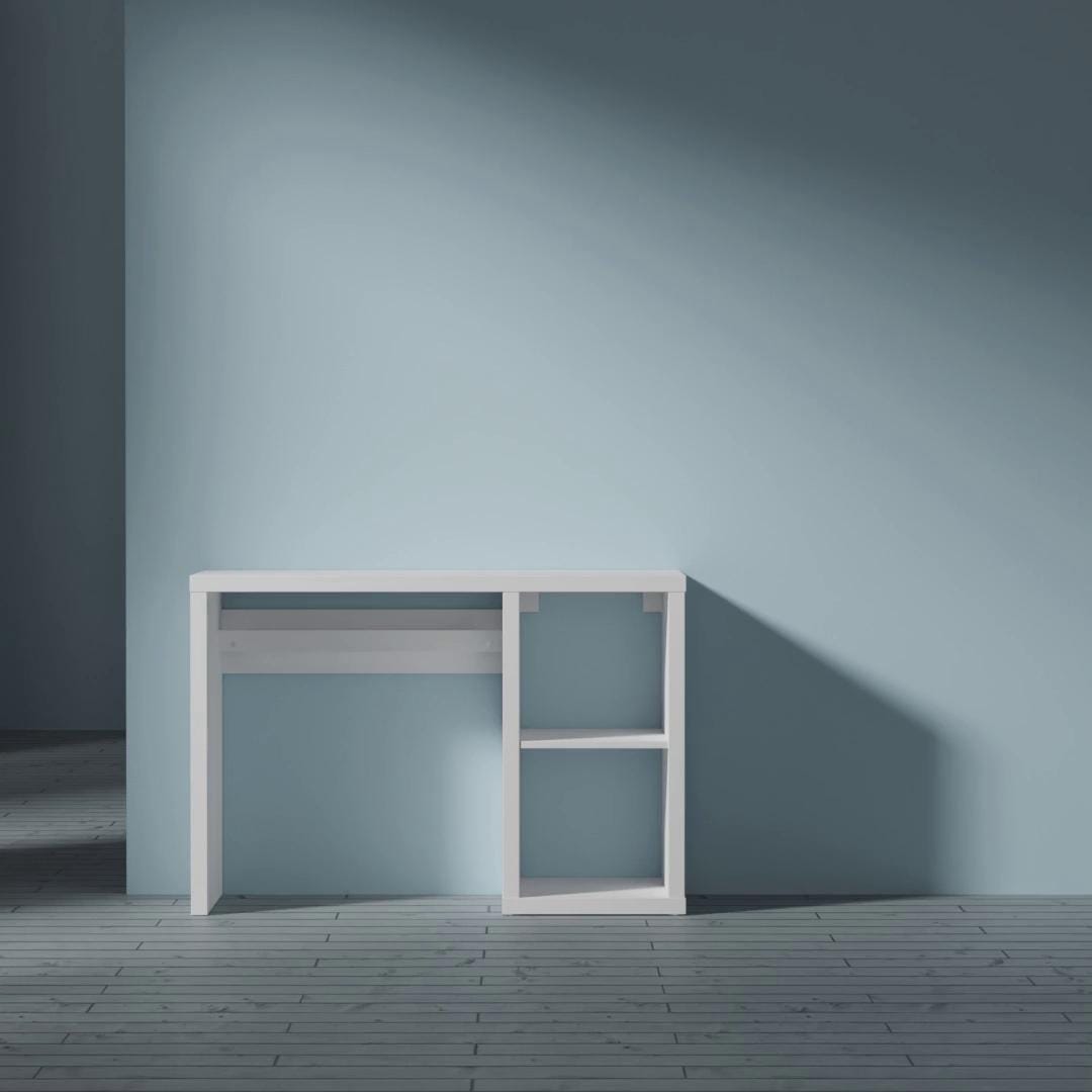 IKEA KALLAX Scrivania Bianco 111x39 Cm