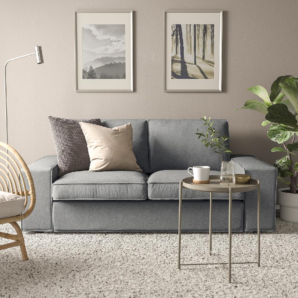 IKEA KIVIK Divano A 2 Posti Tibbleby Beige/grigio