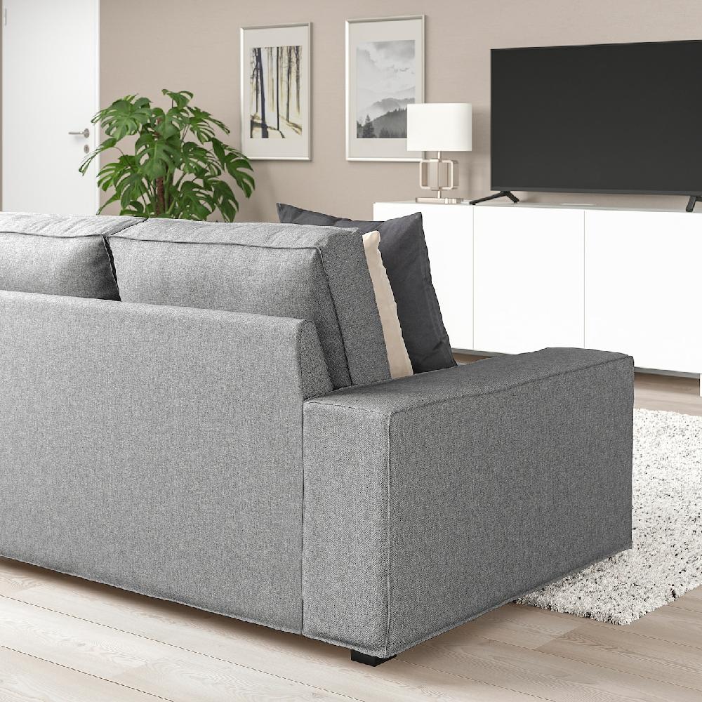 IKEA KIVIK Divano A 3 Posti Tibbleby Beige/grigio