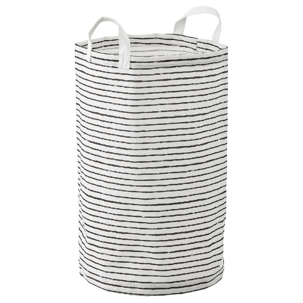 IKEA KLUNKA Sacco per il bucato bianco/nero 60 l
