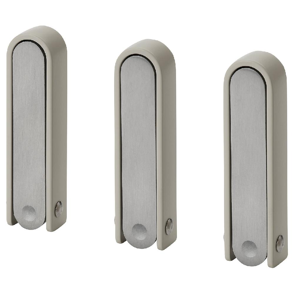 IKEA KLYKET Gancio Pieghevole Alluminio/beige