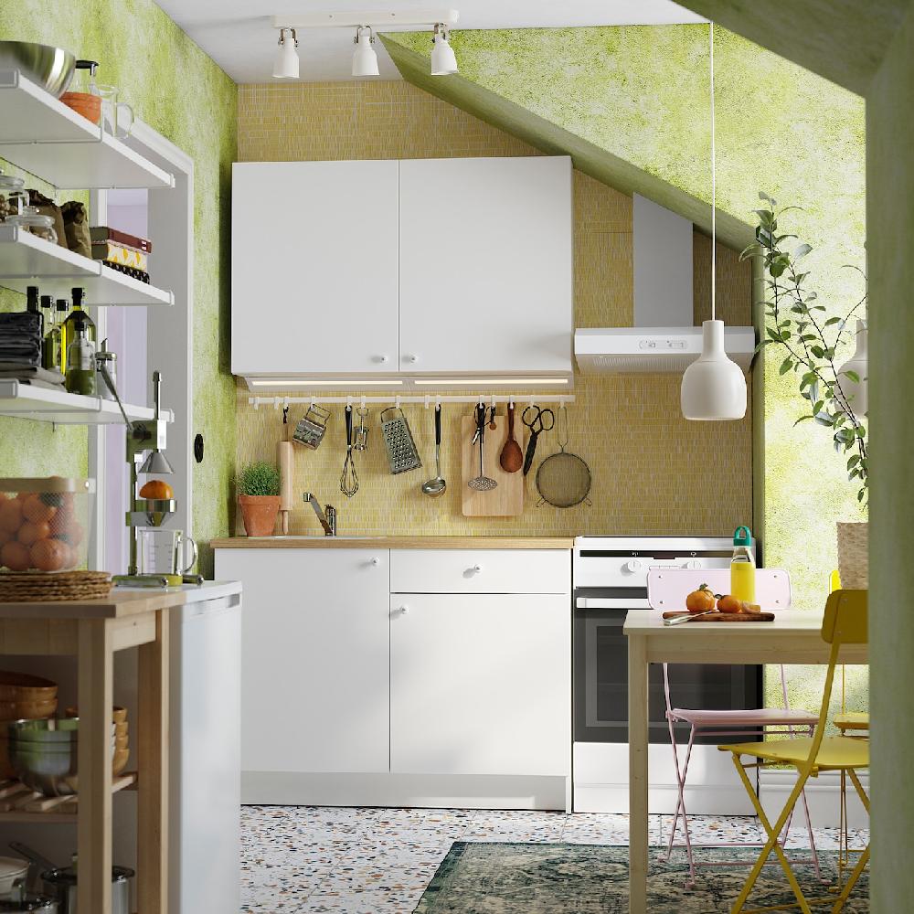 IKEA KNOXHULT Cucina Bianco 120x61x220 Cm
