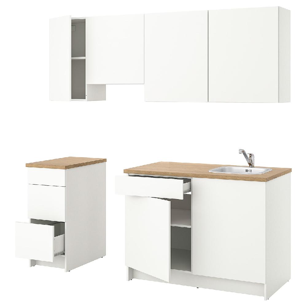 IKEA KNOXHULT Cucina bianco 220x61x220 cm
