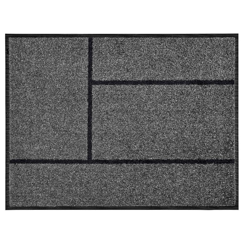 IKEA KÖGE Zerbino grigio/nero 69x90 cm