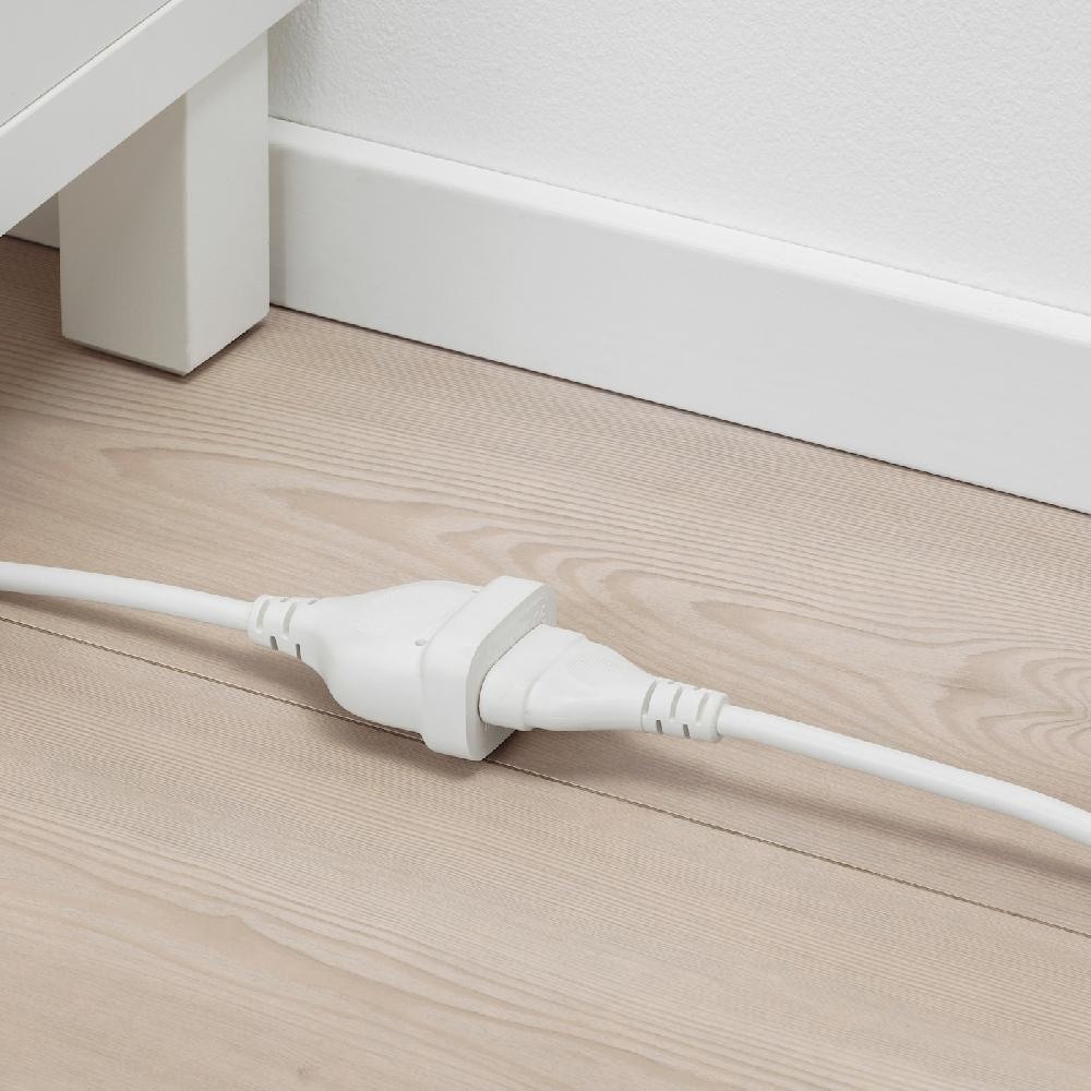 IKEA KOPPLA Prolunga Con Messa A Terra Bianco 5 M