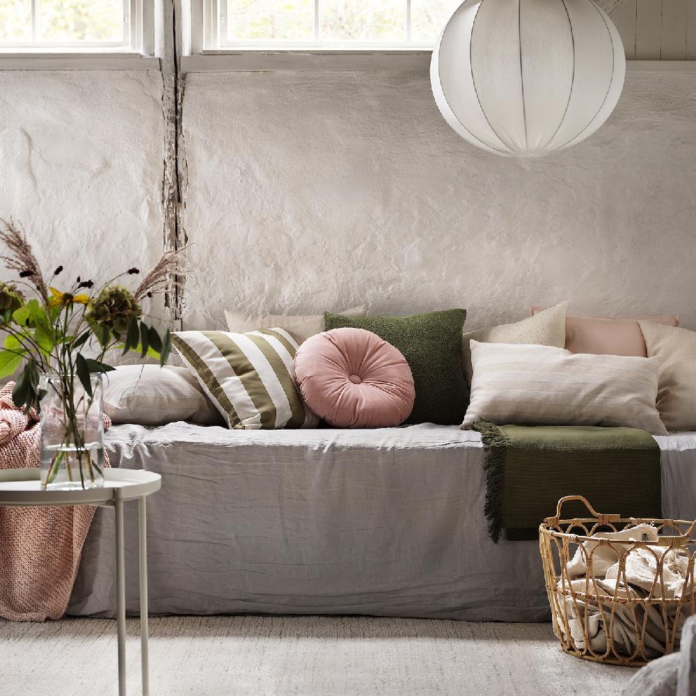 IKEA KRANSBORRE Cuscino Rosa Chiaro 40 Cm