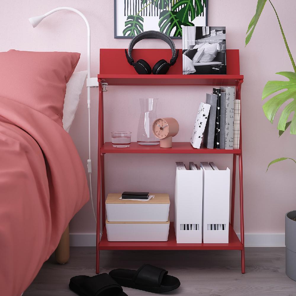 IKEA KRÖNIKÖR Scaffale Rosso 60x35x91 Cm