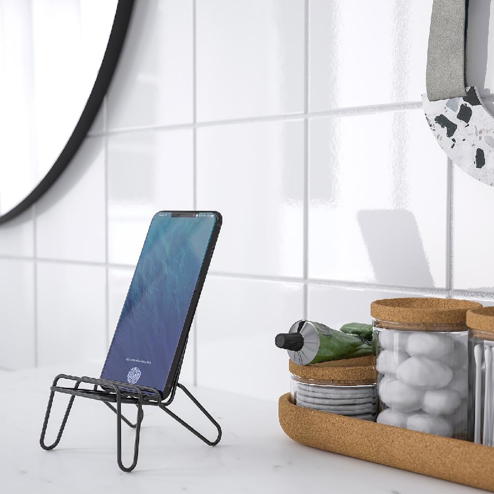 IKEA KRUBBET Supporto Per Cellulare Nero