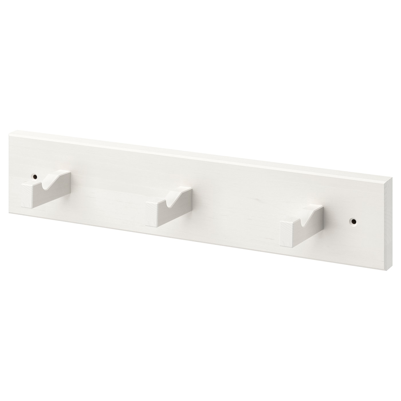 IKEA KUBBIS Attaccapanni a 3 ganci bianco