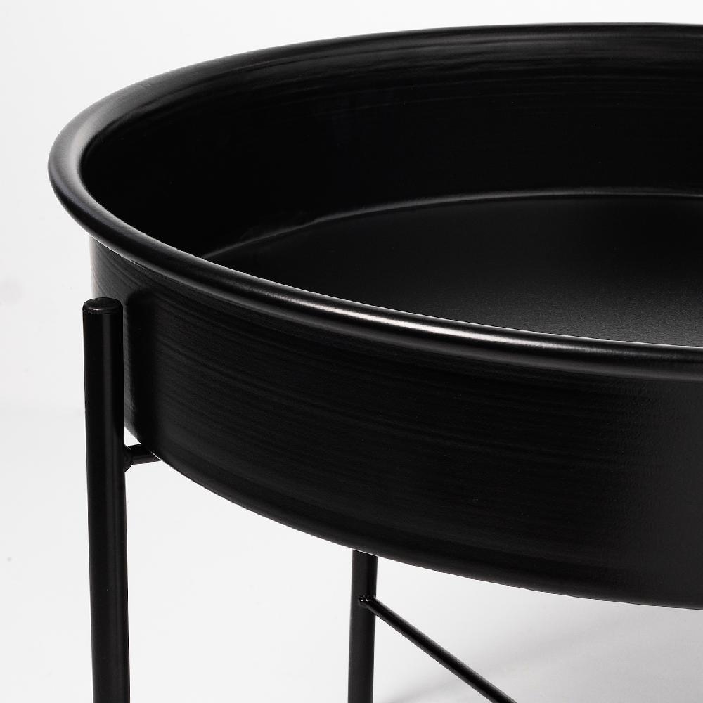 IKEA KULTURSKOG Piedistallo Per Piante Nero 58 Cm