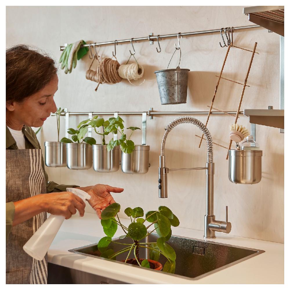 IKEA KUNGSFORS Binario Inox 56 Cm