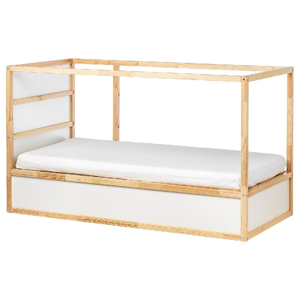IKEA KURA Letto reversibile bianco/pino 90x200 cm