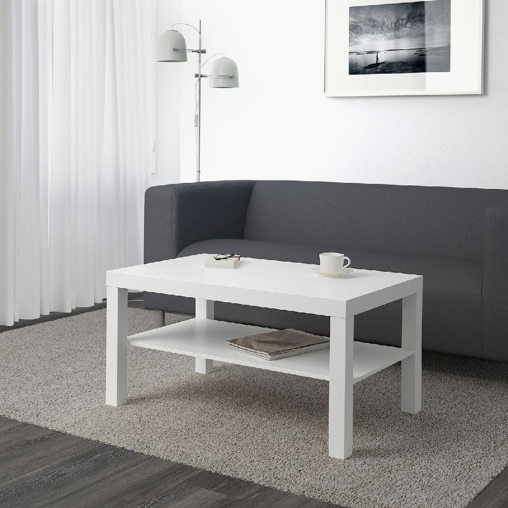 IKEA LACK Tavolino Bianco 90x55 Cm