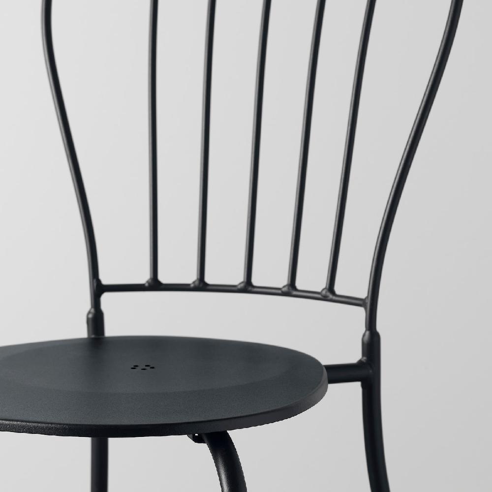 IKEA LÄCKÖ Sedia Da Giardino Grigio