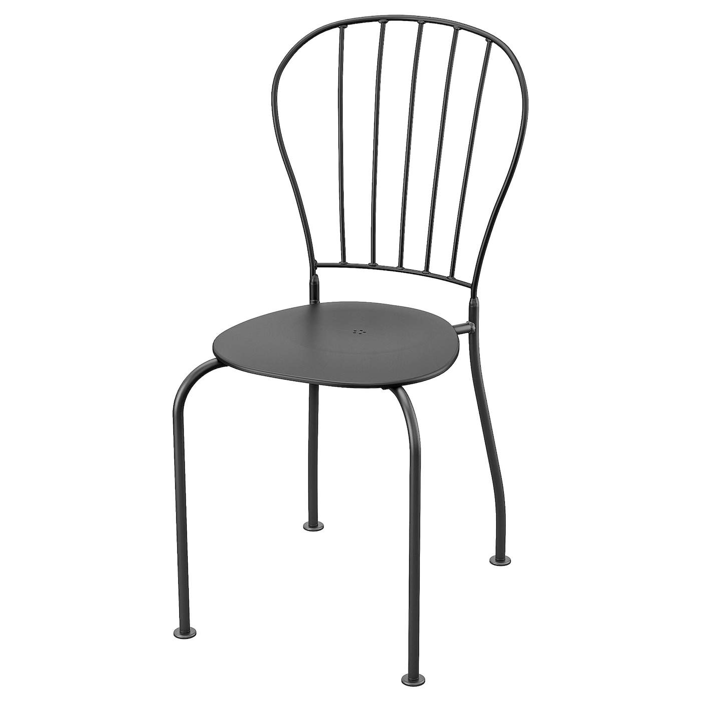 IKEA LÄCKÖ Sedia da giardino grigio